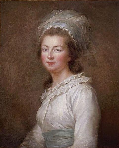 Elisabeth LouiseVigee Lebrun Elisabeth de France Sweden oil painting art
